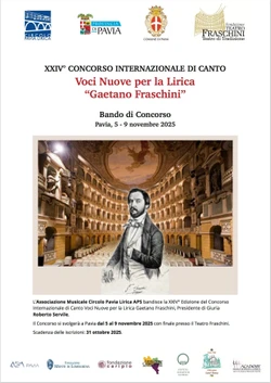 Pagina 1 del bando di concorso XXIV 2025